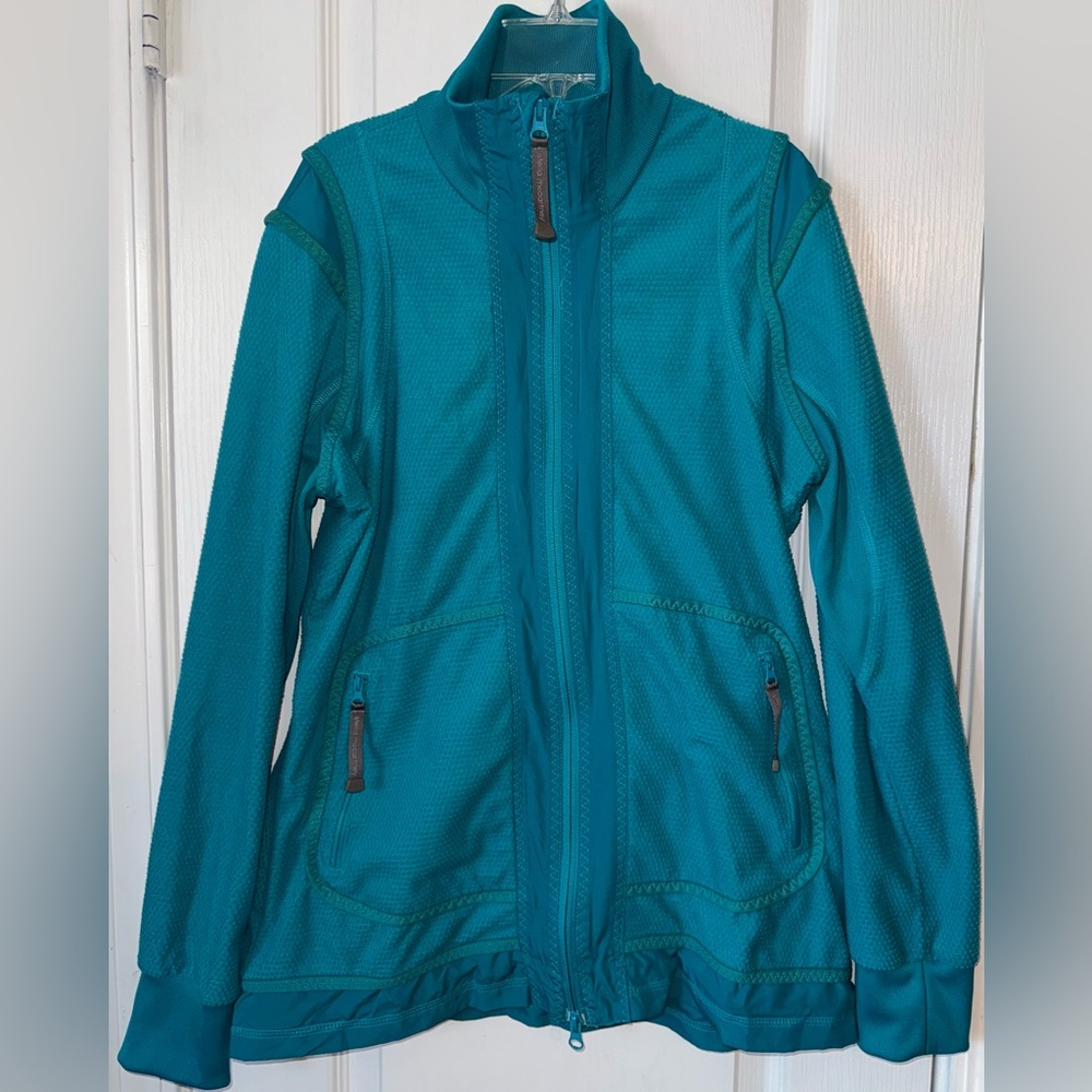 Adidas by Stella McCartney Sport Blue Zip-Up Jacket Size M